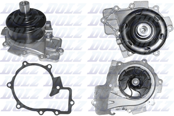 Dolz Wasserpumpe MotorküHlung M248 FüR Sprinter Mercedes Bus B906 B907 B910 210-image