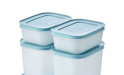   Tupperware  Eisbehälter Set 4tlg. Eiskristall 2x450ml/2x1,1liter Neu/ Ovp  