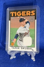 2021 Topps 1986 Topps Relics Series 2 Tarik Skubal 86BR-TSK Rookie Card
