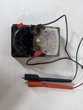 Triplett Model 310- TEL Type 1Handheld Volt-Ohm Meter w/leads Untested