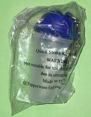Tupperware  Miniatur Quick Shake Schlüsselanhänger OVP (50)