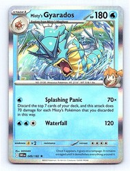Misty's Gyarados 049/182 Destined Rivals Holo Rare