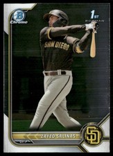 Zayed Salinas 2022 Bowman Chrome Prospect San Diego Padres #BCP-122