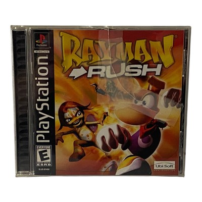 Rayman Rush Sony PlayStation 1 PS1 Complete CIB Racing Game Tested Ubi Soft
