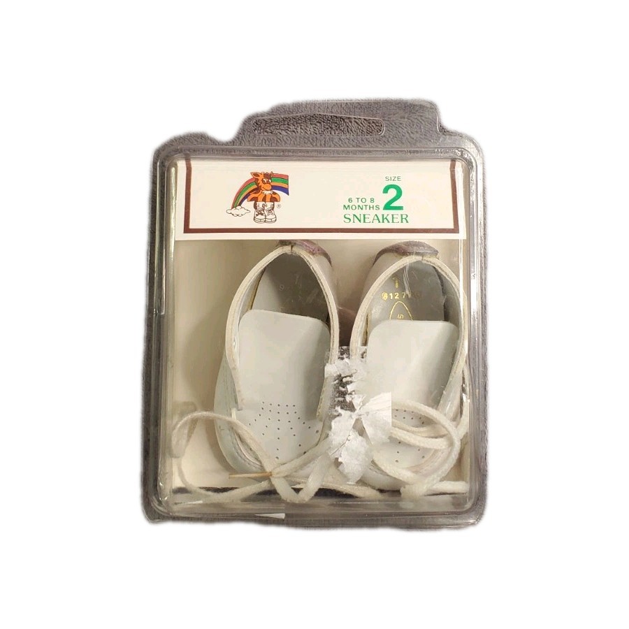 Toys R Us Sneake Sole Sz 2 6-8 Months Original Box Usa T1