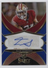 2024 Panini Select Signatures Blue Prizm 48/99 Isaac Guerendo #SSP-IGO Auto 1t2r
