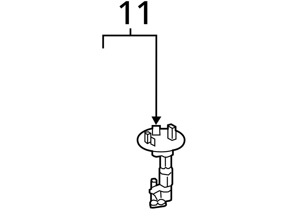 Fuel Pump 166 Type Pump Assembly GL450 Fits 13-16 MERCEDES GL-CLASS 2634159 - Image 4 of 4
