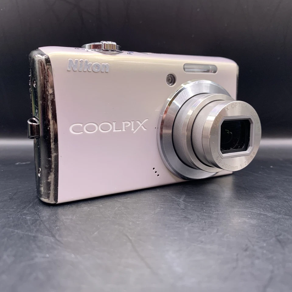 Nikon COOLPIX S620 Silver 12.2 MP 4x Compact Digital Camera Excellent From Japan - Image 3 of 4