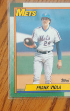 Topps 1990 Frank Viola #470 New York Mets Base Set Baseball Card