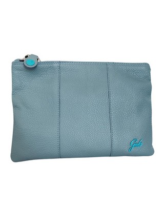 Gabs Beyonce M Clutch Women's Mineral Leather Blue Shoulder Bag