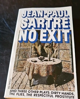 No Exit and Three Other Plays by Jean-Paul Sartre (1976, Paperback) Vintage Book