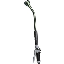 Gie&szlig;stab Gartenbrause 62cm, Wasserschlauch, Durchflusskontrolle, Aluminium