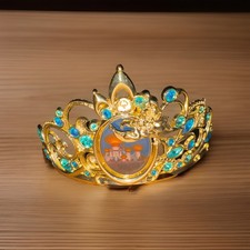 Disney Store Aladdin Princess Jasmine Deluxe Tiara Dress Up Costume Crown New