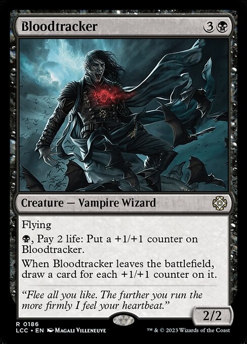 Bloodtracker 186 R Normal LCC MTG NM