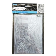 WOOD GRAIN Darice Embossing Folder Outdoors 5" 7" Christmas um646