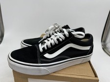 Vans Ward Athletic Sneakers Black Suede Lace-Up Low Top Unisex - 6.5 Men/8 Women