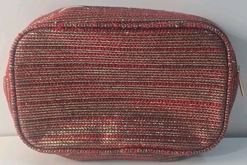 "Chanel Beaute Bolsa Vacaciones 2022 Evento Limitado Rojo 5"" x 7""" Foto 3 de 4