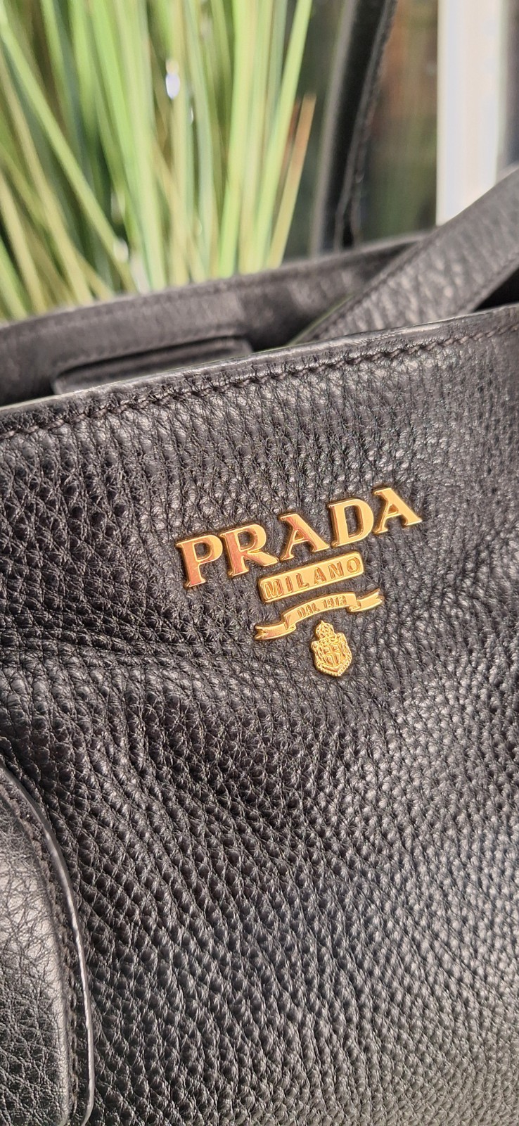 PRADA Black Leather Vitello Daino 2way Shoulder Bag RRP £1,895 image 2