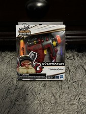 Brand New NERF Microshots Overwatch Torbjorn Blaster Gun with 2 Darts Sealed