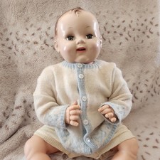 Vintage Effanbee Composite Rubber Plastic Doll 22"