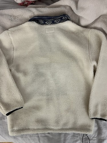 Rare Limited-Edition L.L.Bean Archive-Reissue Anorak Fleece 1992 in Cream. - Picture 3 of 4