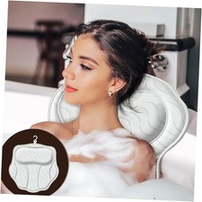Bath Pillow Luxury Bathtub Pillow - Bath Pillows for Tub Neck and Back