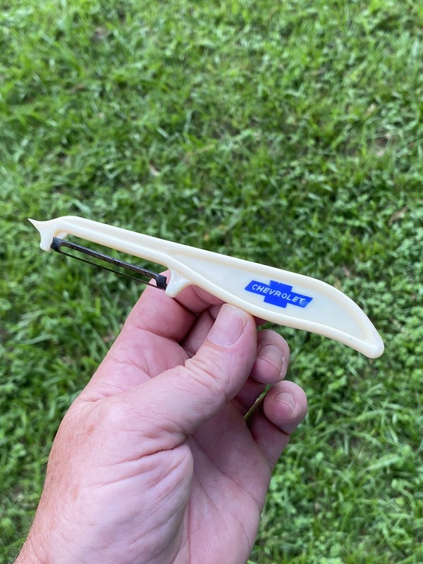VINTAGE ADVERTISING RELIABLE CHEVROLET CO. MERIDIAN, MISSISSIPPI POTATO PEELER