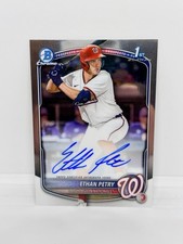 ETHAN PETRY 2025 Bowman 1st Chrome Auto Washington Nationals #CPA-EP