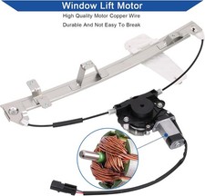 For 2000-2004 Jeep Grand Cherokee Front Passenger Window Regulator With Motor