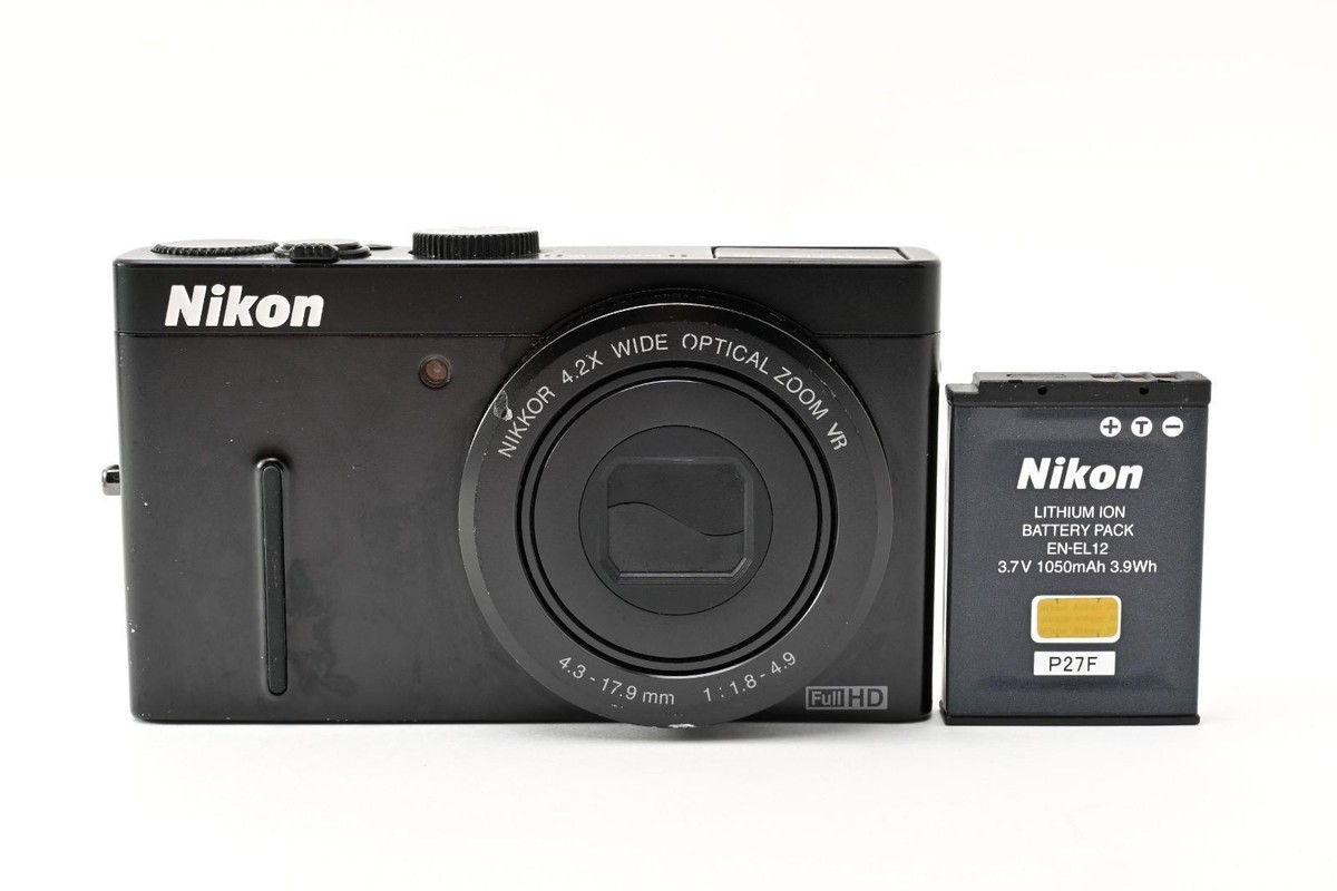 Nikon COOLPIX P300 12.2MP Digital Camera - Black for sale online