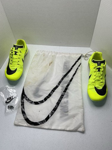 Nike Zoom Rival Sprint Volt Black Track & Field Spikes DC8753-700 Men's Size 8 - Picture 2 of 13