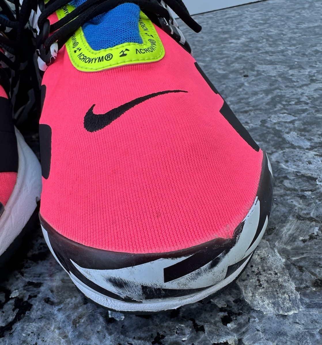 Nike Air Presto Mid / Acronym Multicolor Athletic Shoes 