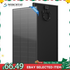 200W Watt Solar Panel 12V Mono Off Gird Caravan RV Battery Charging Power Boat