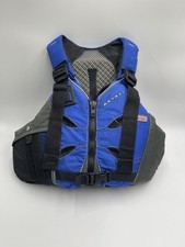 L.L.Bean Type III PFD Flotation Aid Life Jacket Vest Blue/Gray Model 6004