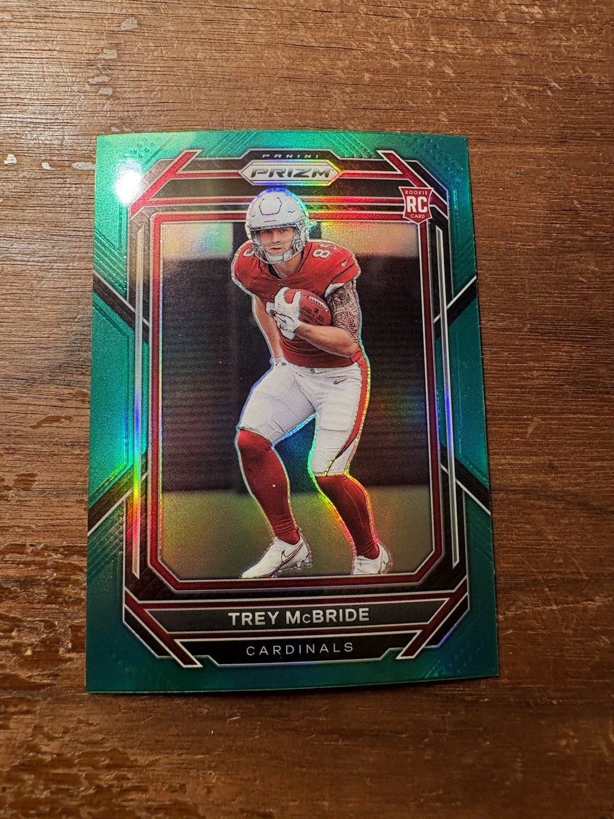 Trey McBride 2022 Panini Prizm #327 Rookie Arizona Cardinals Green RC
