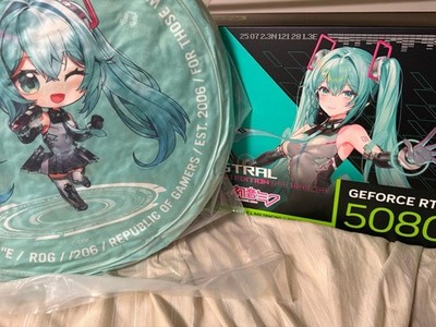 ASUS ROG RTX 5080 Hatsune Miku Edition Graphics Card Unopened | eBay