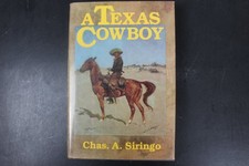 A Texas Cowboy Chas. A. Siringo 1991 Western Autobiography Indian Head Books ~VG