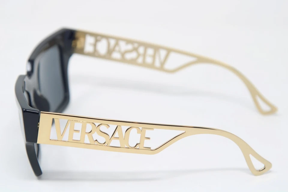 Gafas de sol para mujer Versace 4431 tono negro/dorado (LP9024316) Foto 4 de 4