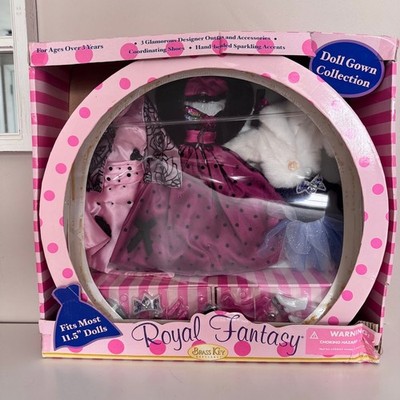 2005 Brass Key Keepsakes Royal Fantasy Doll Gown Collection NIB 11.5'' Barbie