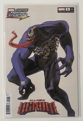 2025 Marvel All New Venom #1 Bengus Marvel vs Capcom Variant