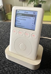 2003 Apple iPod Classic 3.G 20 GB Dock, Netzteil & FireWire