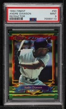 1994 Topps Finest Refractor Andre Dawson #50 PSA 9 MINT HOF 7ut