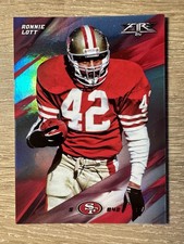 2015 Topps Fire - RONNIE LOTT - Silver Foil SP  - 49ers Legend