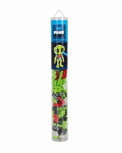 Plus-Plus Tube Mini Basic: Alien - 100 Bausteine - Bild 5