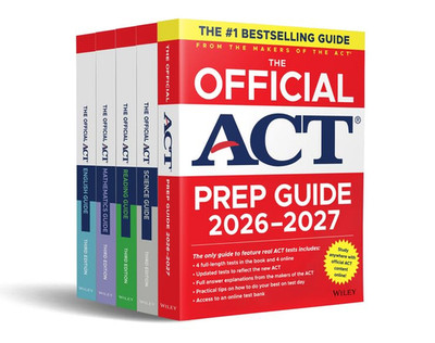 The Official ACT Prep & Subject Guides 2026-2027 Complete Set