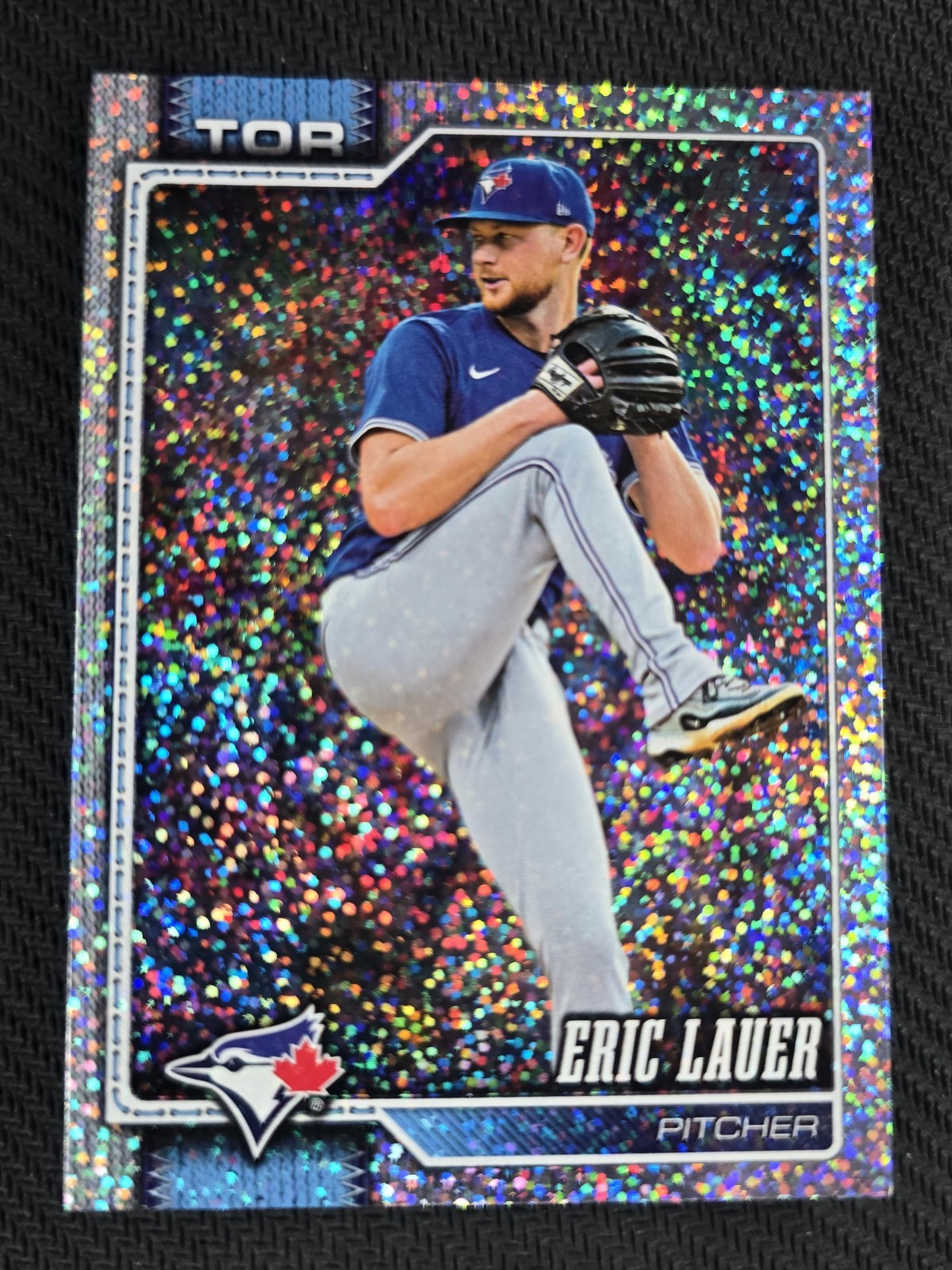 2026 Topps Eric Lauer Confetti Foil Parallel #175 Blue Jays!!!