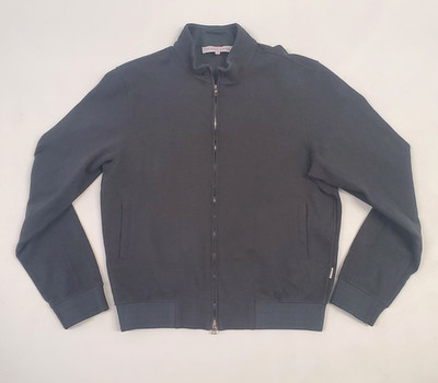 Orlebar Brown Men's Kenton Sweatshirt Grey 2XL full zip