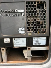 Cummins Onan RV QG 2500 LP Generator.  