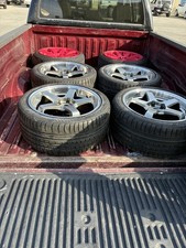 Advan Gt Reps Set Of 4 18x8.5j 5x114.3 Et35 Hyper Blackmachined Lip Flow Formed