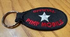 OFFICIAL PIMP MOBILE - Embroidered Keychain / Keyfob (C&D Visionary)